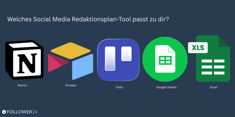 Auswahl an Content Planern