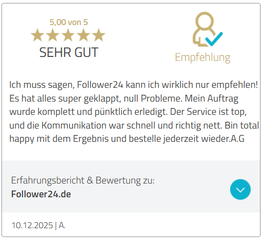 Follower kaufen Bewertungen 2026