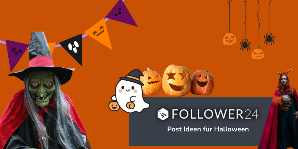 Ideen für Halloween posts Instaram Tiktok und andere Social Media