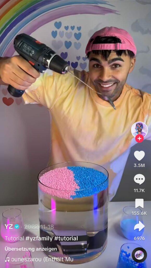 TikTok Video von Younes dem Tiktoker mit den meisten Followern in Deutschland