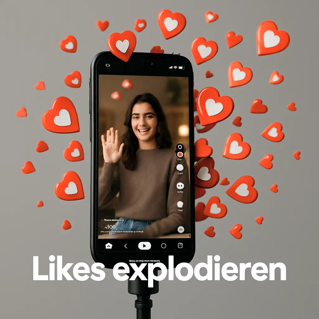 Von kostenlosen TikTok Likes zu organisch explodierenden Likes