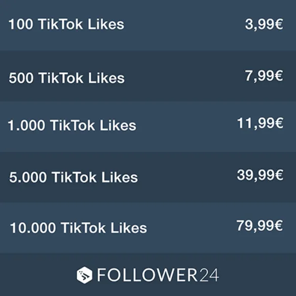 Günstige TikTok Likes Preise