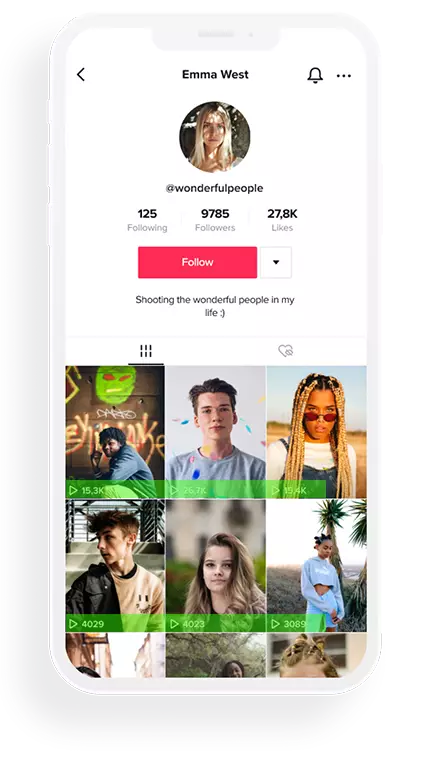 So werden Views auf TikTok angezeigt